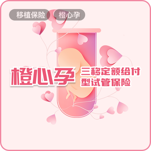 橙心孕–中国人保三移定额给付型试管保险